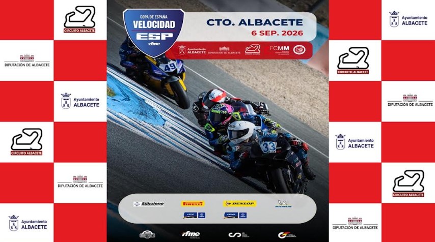 cartel Copa de España de Velocidad