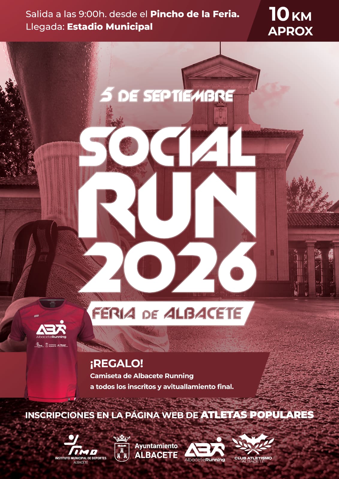Cartel Social Run Feria