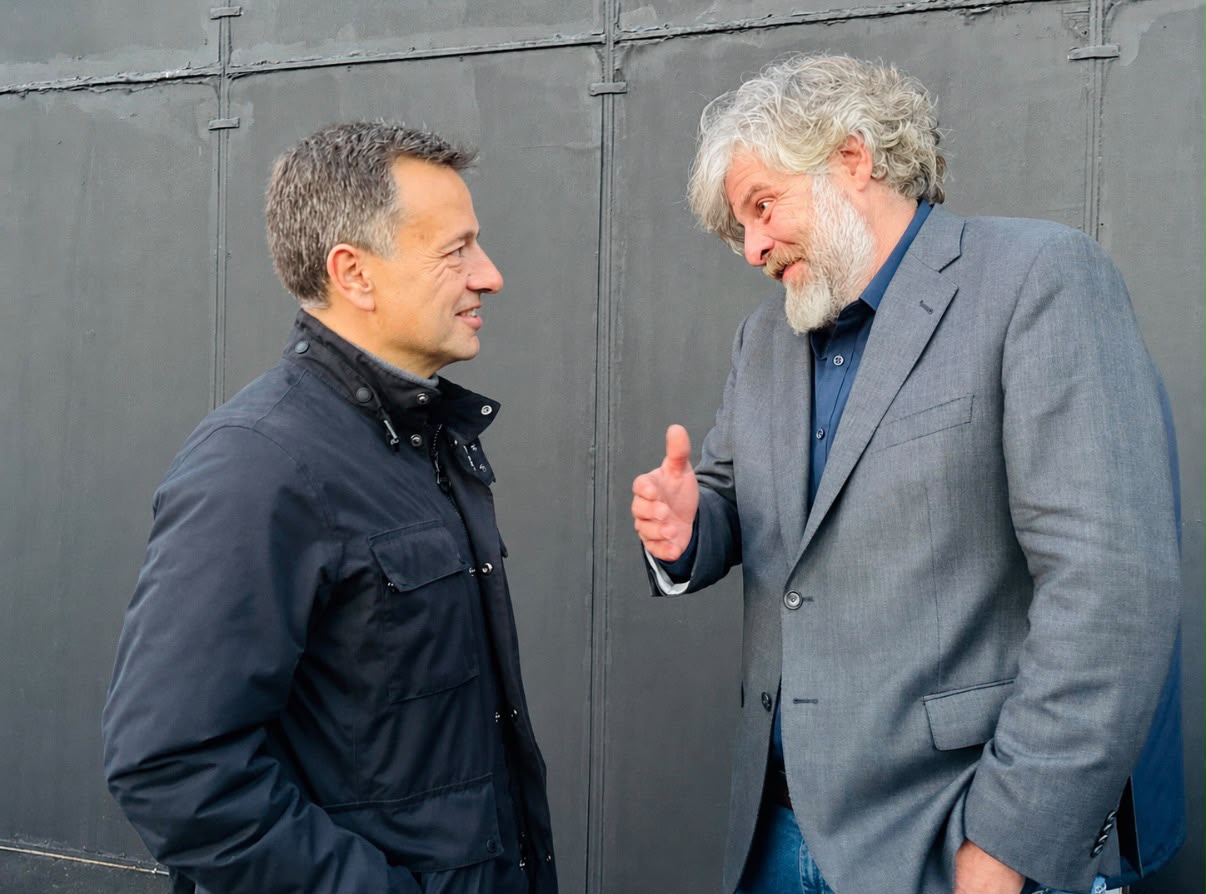 Foto Manuel Serrano y Raúl Cimas Raúl Cimas como pregonero de la Feria de Albacete 2026