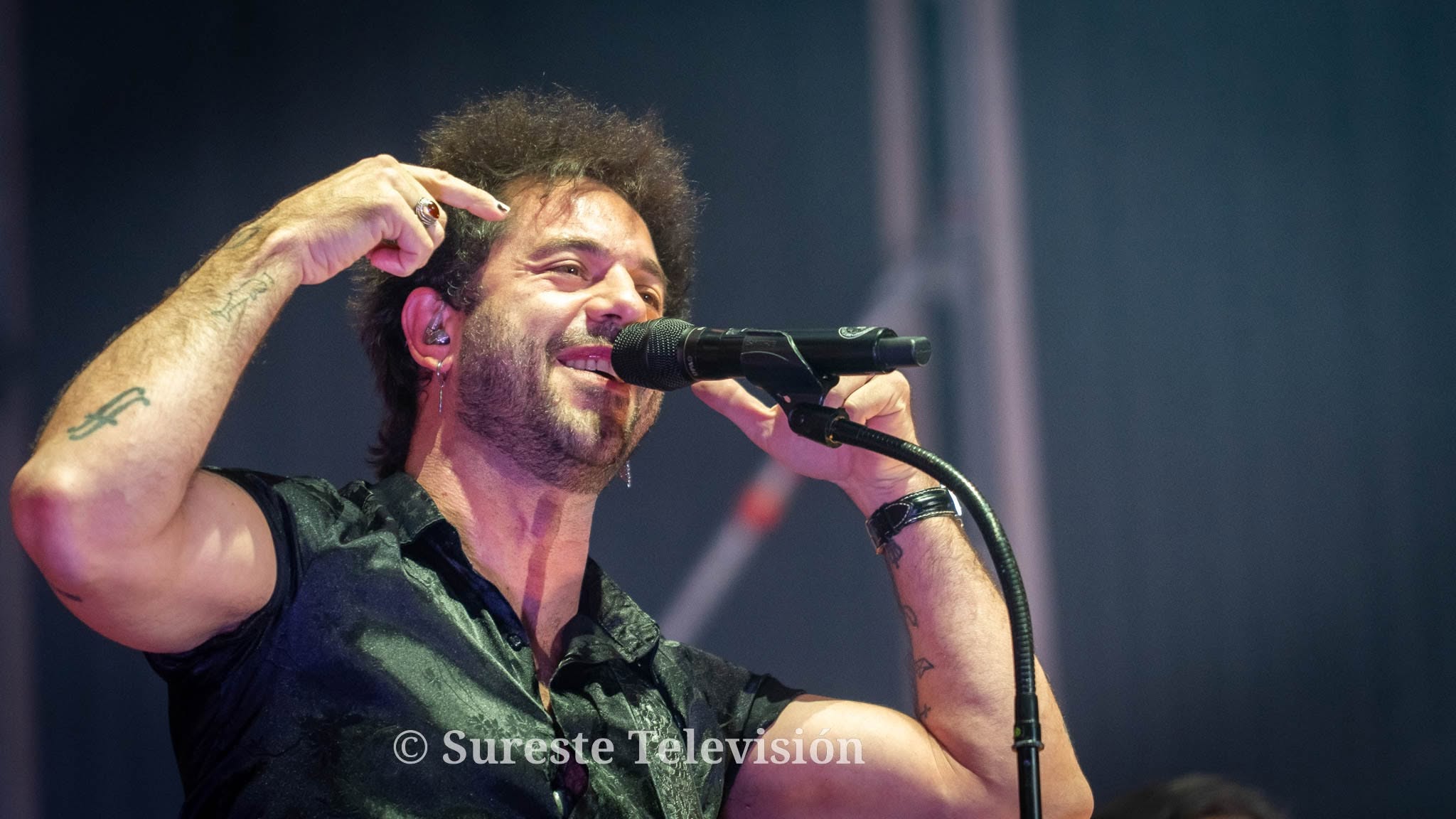 Viva Suecia durante su concierto en el Recinto Viva de la Feria de Albacete 2026