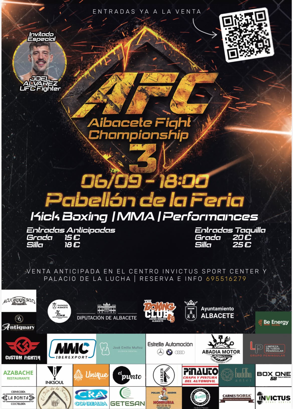 cartel del III Albacete Fight Championship