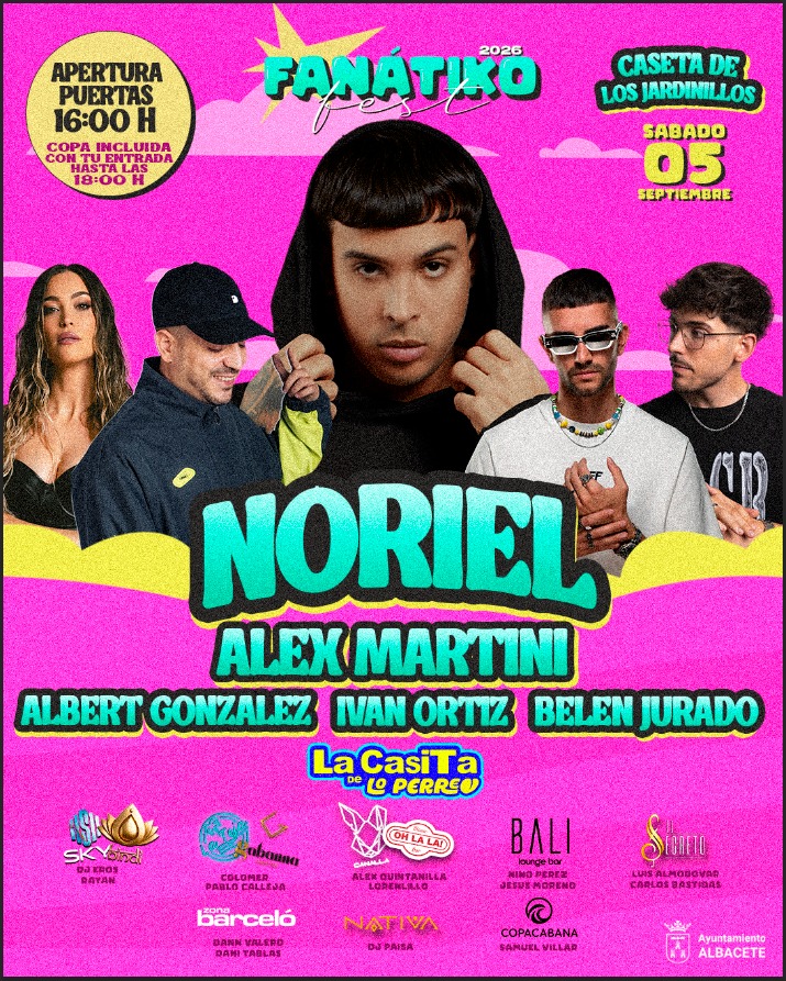 CARTEL FÁNTIKO FEST Feria de Albacete