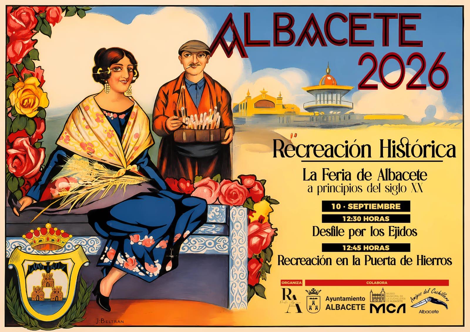 CARTEL RECREACIÓN FERIA DE ANTIGUA DE ALBACETE (1)