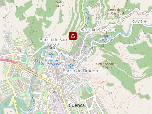 mapa 112 cuenca