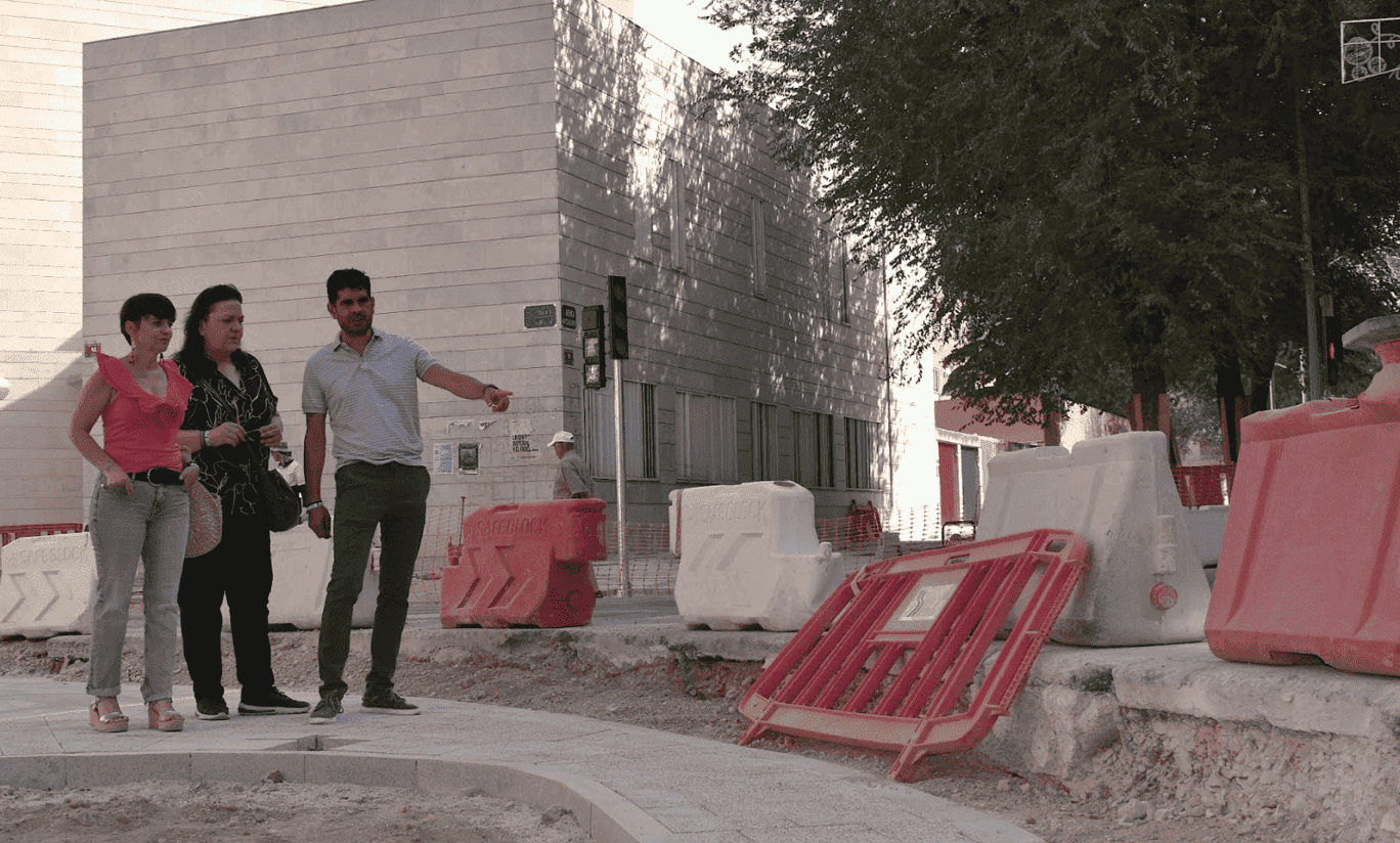 Obras avenida Julio Carrilero