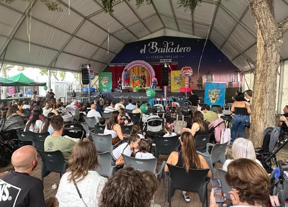 feria infantil en la verbena