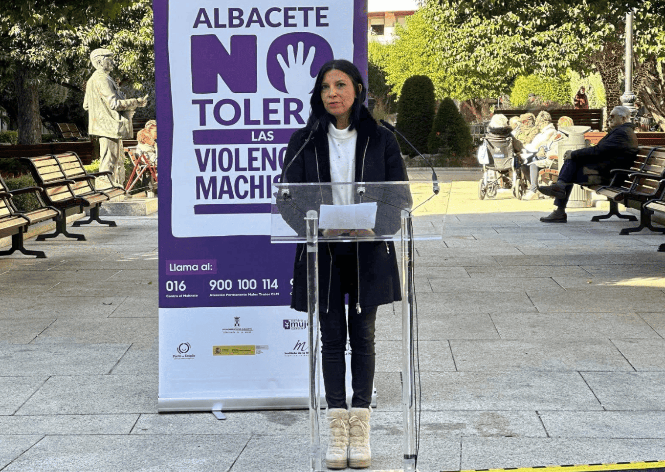 Foto Archivo Gala de la Calzada. Violencia Género.