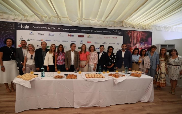 Foto.Desayuno Amepap en la feria de albacete