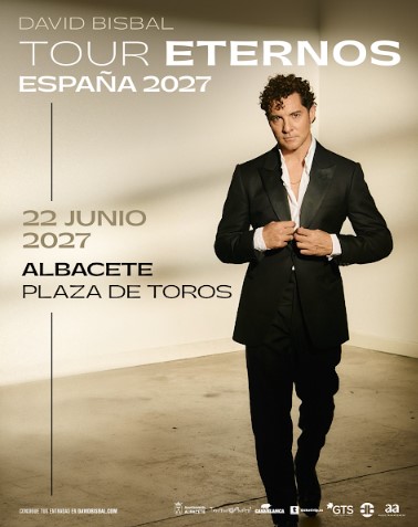 CARTEL DAVID BISBAL ALBACETE 2026