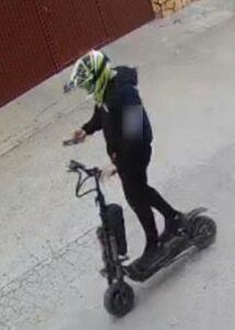 conductor patinete eléctrico guardia civil