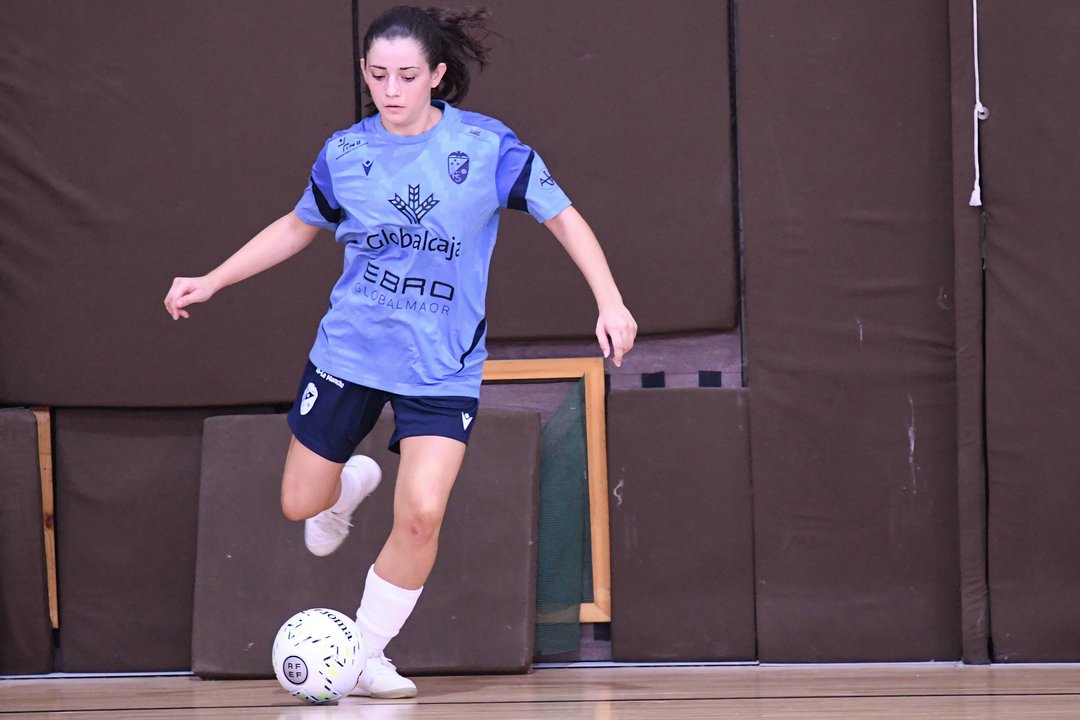 Jugadora del Globalcaja Albacete FS