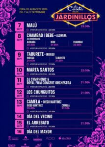 HORARIOS CASETA FERIA DE ALBACETE 2026 (1)