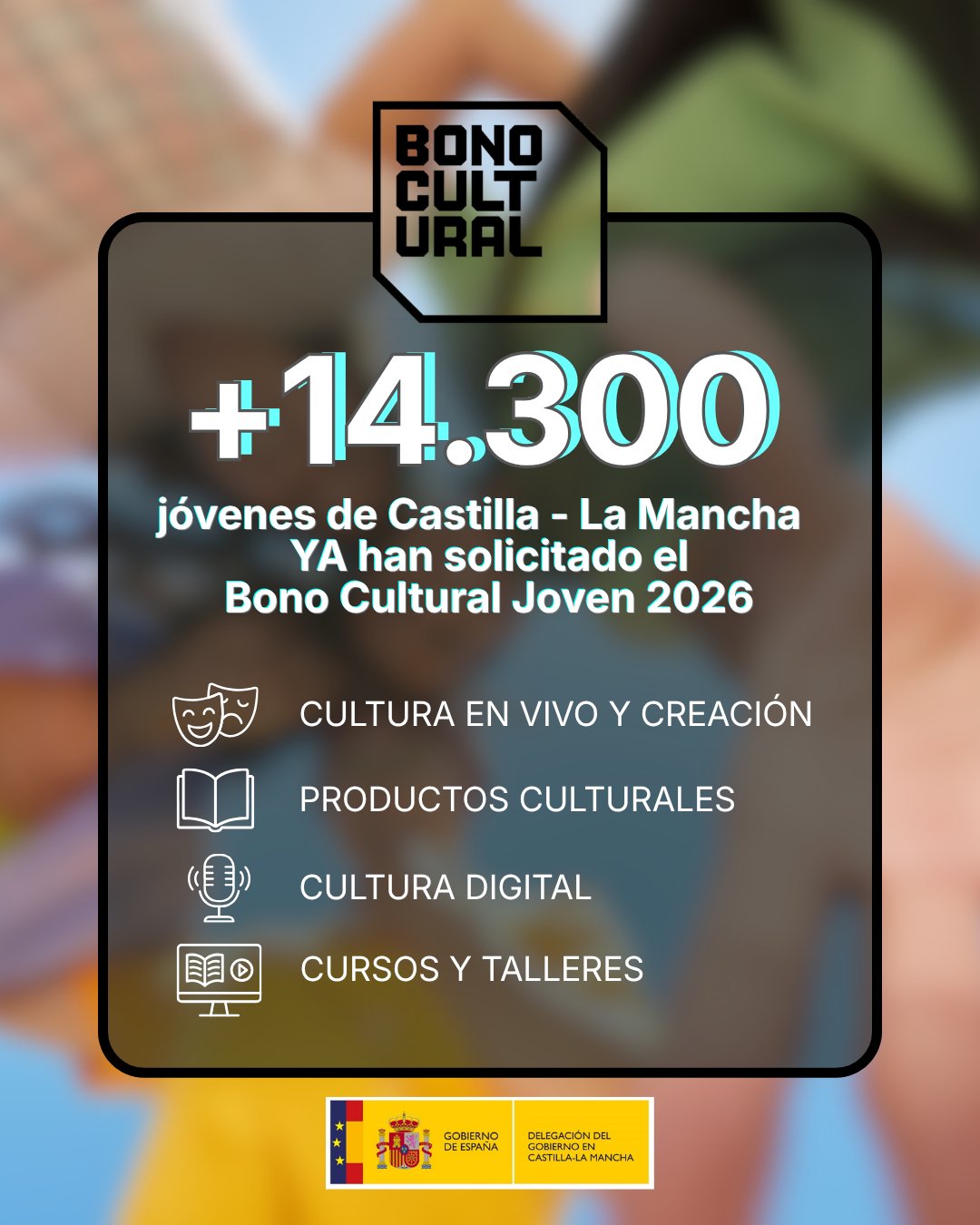 cartel Bono Cultural