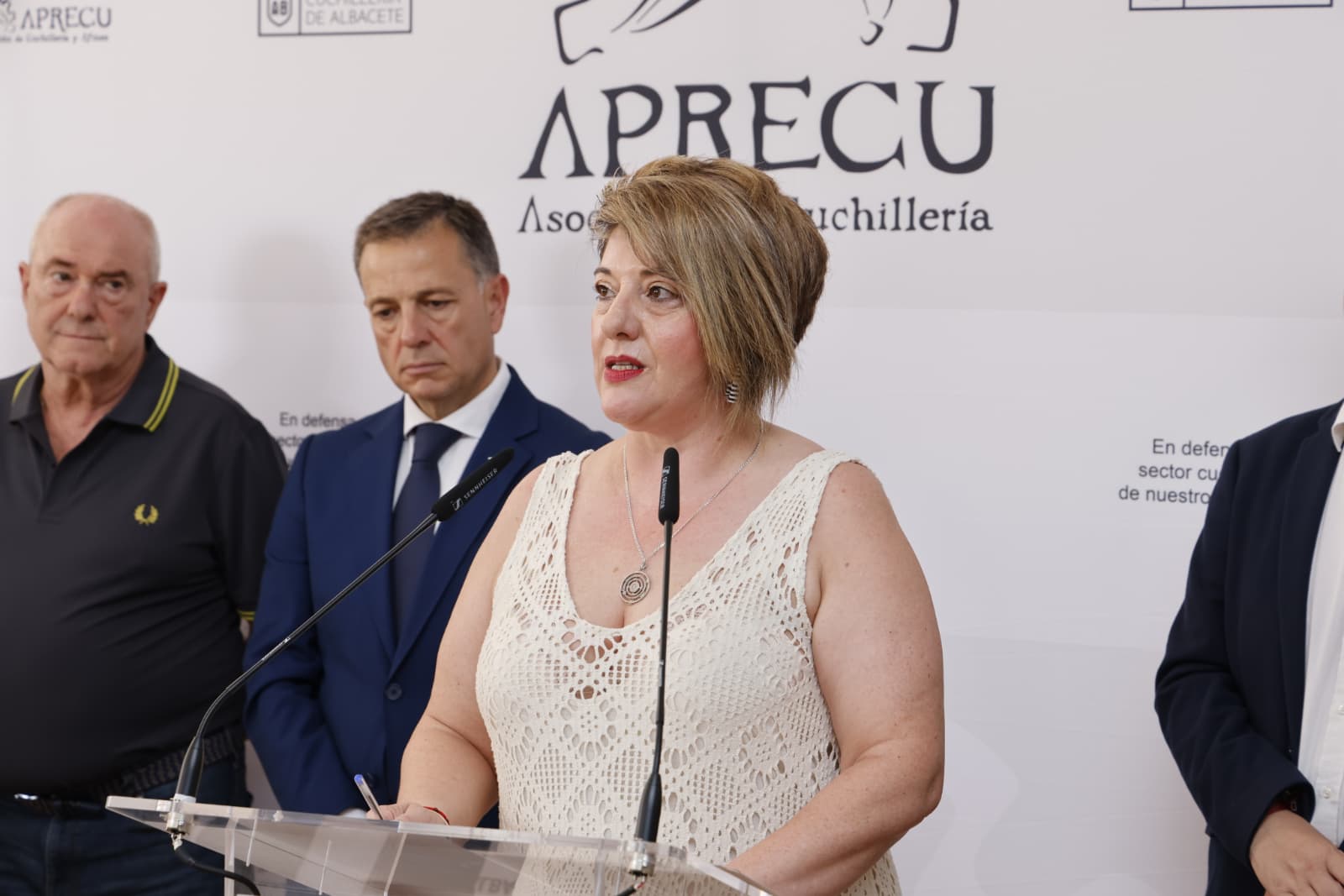 MPILAR JIMÉNEZ aprecu en la feria de albacete