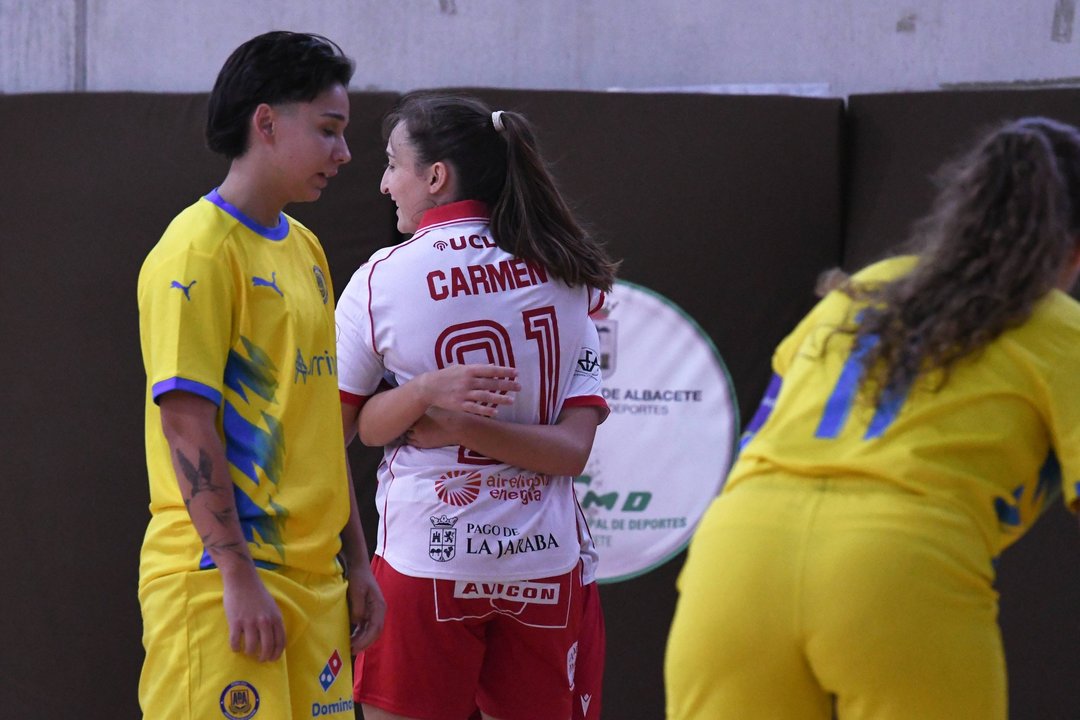Jugadoras del Globalcaja Albacete Fútbol Sala