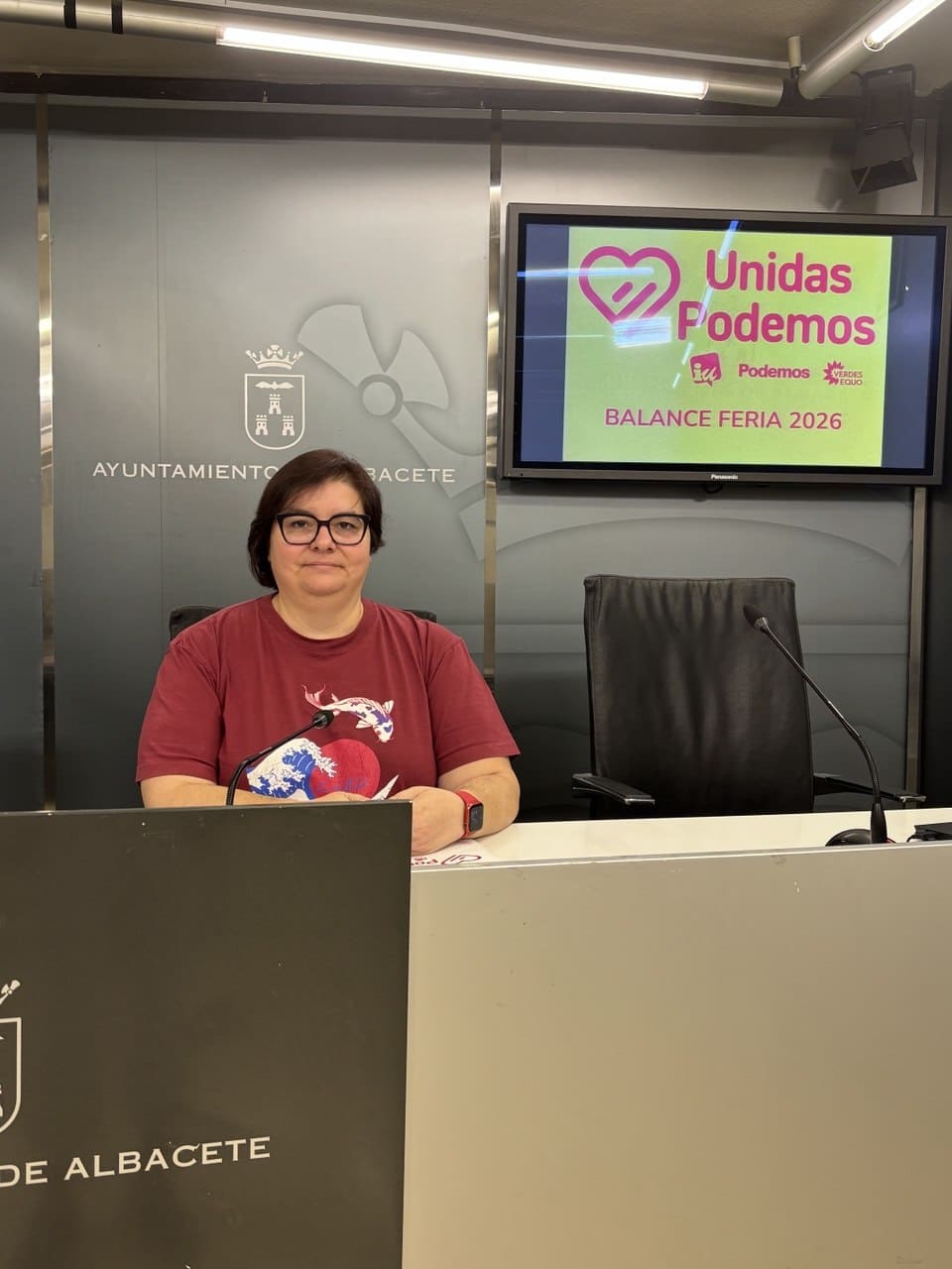 M.ª. Nieves Navarro,unidas podemos albacete