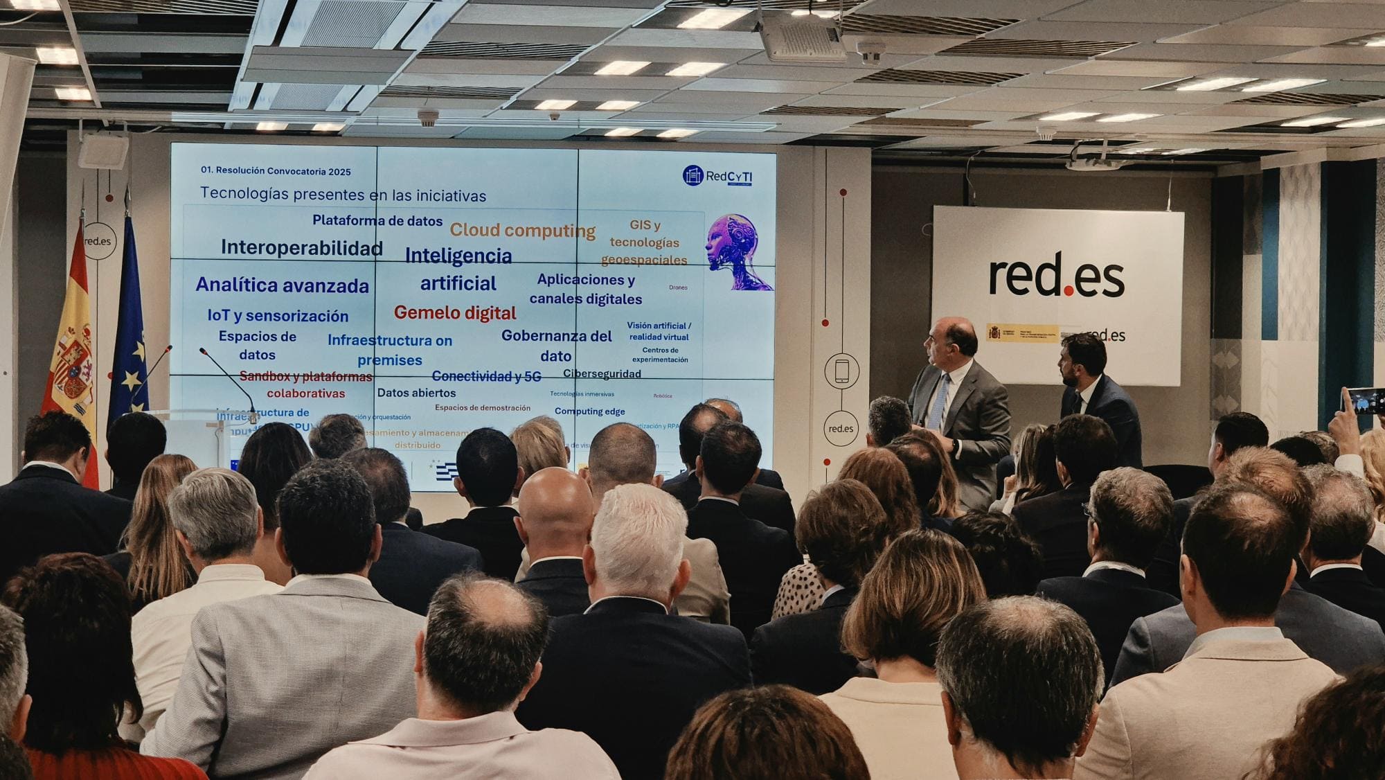 programa de Ciudades Inteligentes en la sede de Red.es en Madrid.