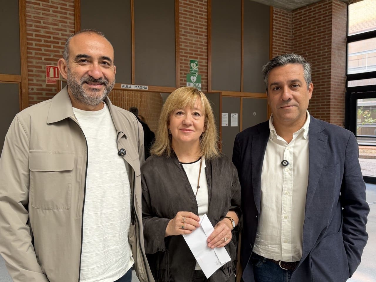 Javier Pacheco y Javier Ortega atienden a los medios en Albacete sobre los decretos de vivienda