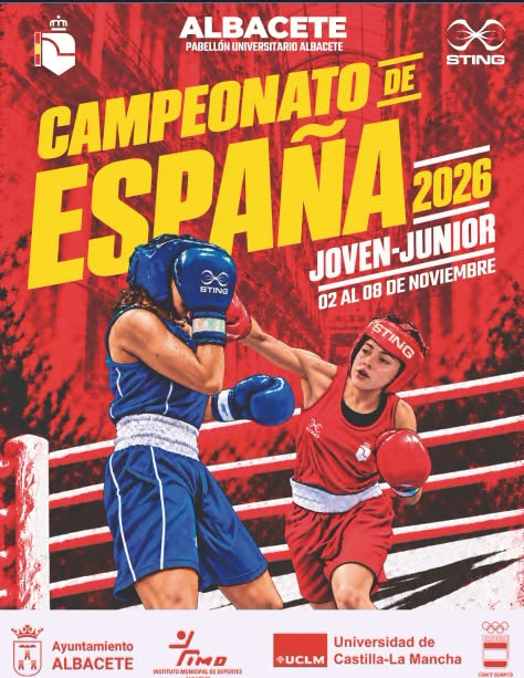 CARTEL CAMPEONATO DE ESPAÑA DE BOXEO