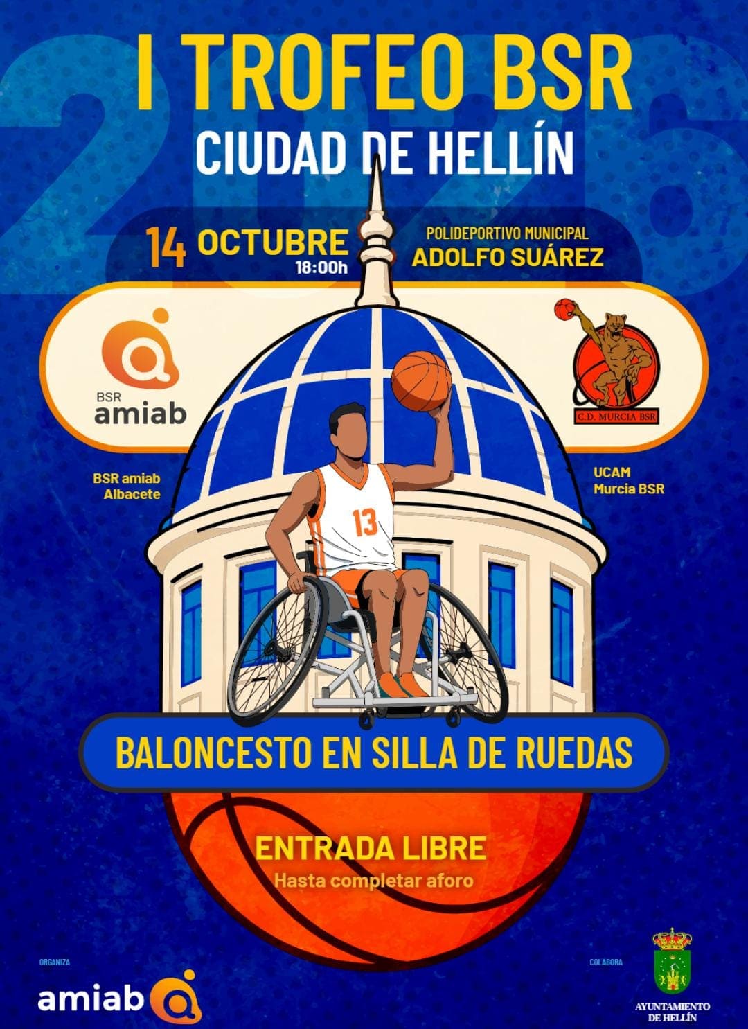 CARTEL I TROFEO CIUDAD DE HELLÍN 14-10-2026 bsr amiab
