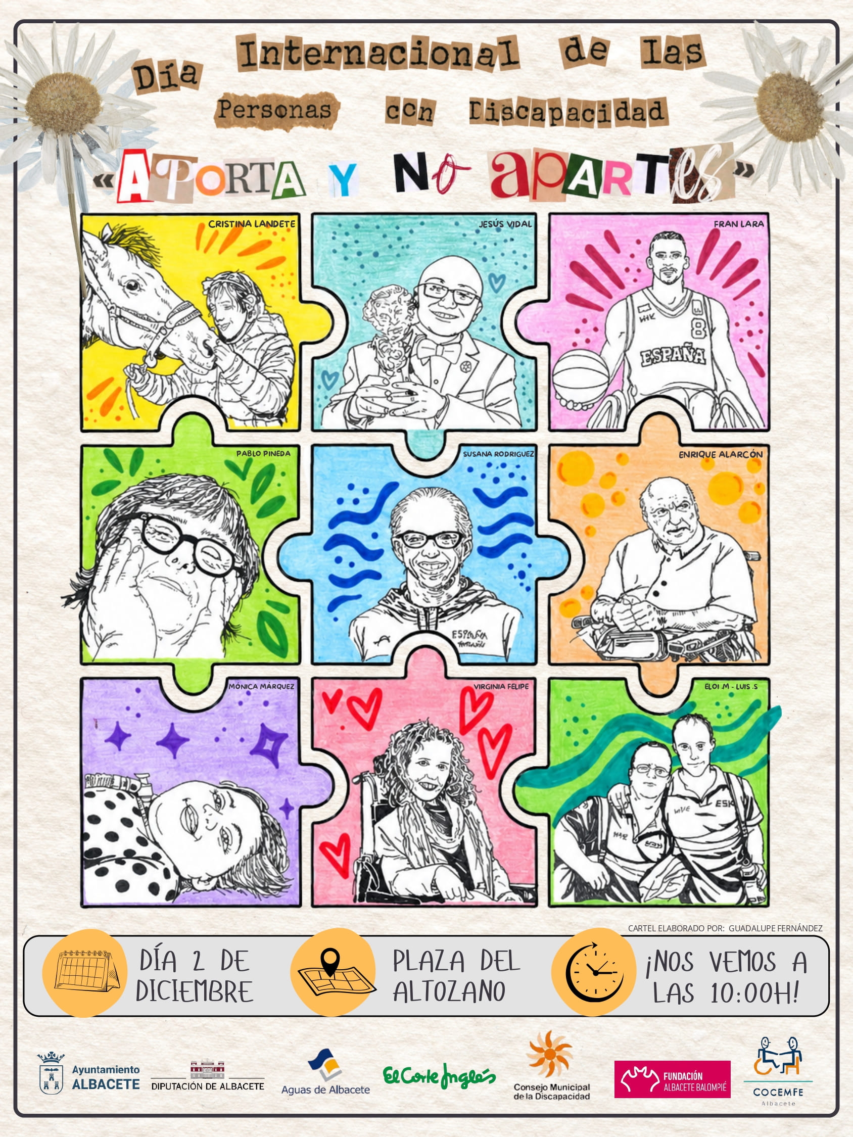 CARTEL MARCHA DIS DISCAPACIDAD
