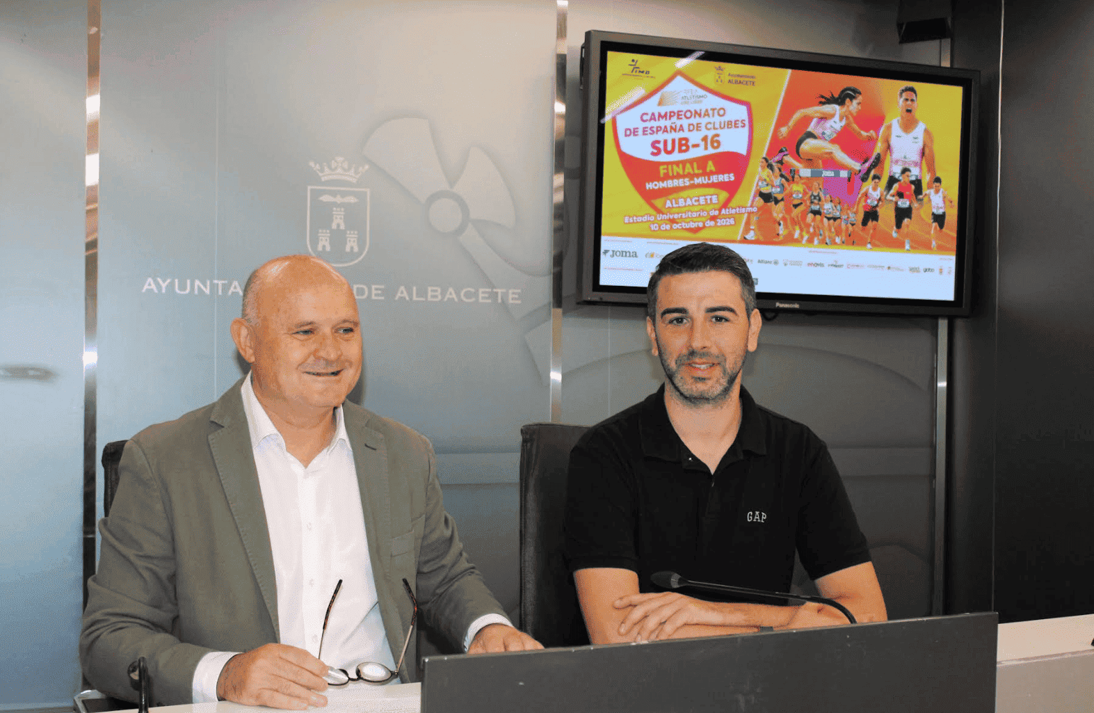 Foto.Presentación Campeonato de España de Atletismo Sub-16 por clubes