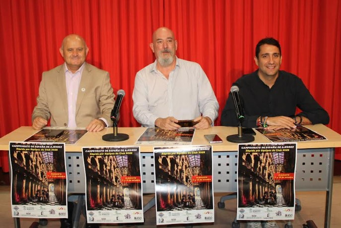 Foto.Presentación Campeonato Nacional de Ajedrez