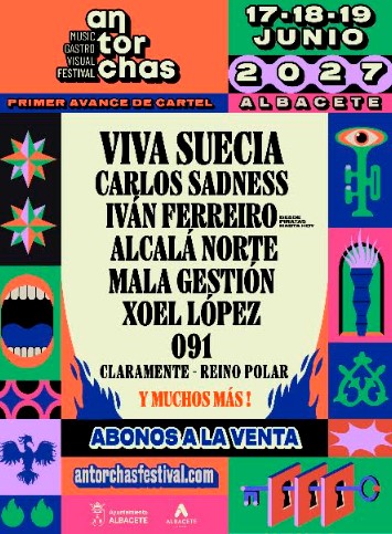 CARTEL 1º AVANCE ANTORCHAS FESTIVAL 2027