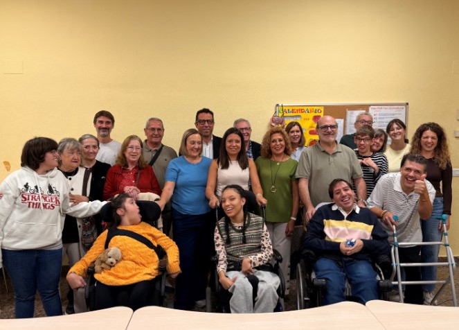 VISITA SERVICIOS ATENCION DISCAPACIDAD ALBACETE
