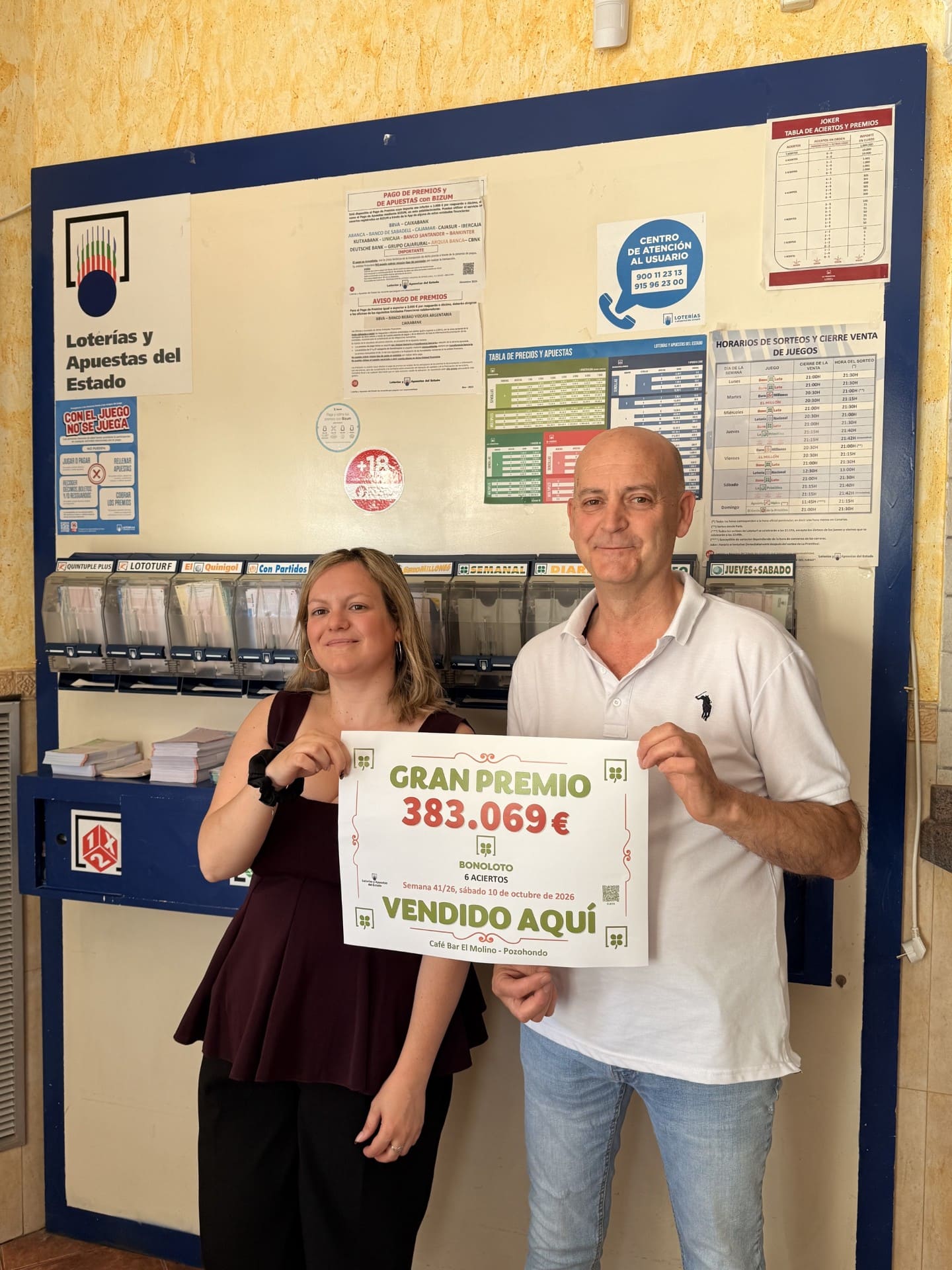 administracion de loterias de pozohondo