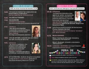 Cartel anunciador de la II Feria de la Inclusión Educativa en Albacete