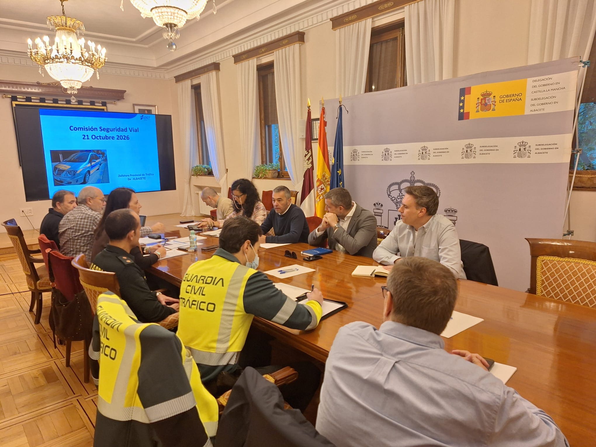 FOTO COMISIÓN TRÁFICO subdelegación del gobierno