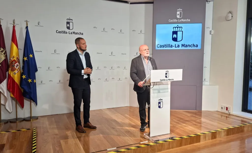 FOTO DE LA RUEDA DE PRENSA delegado de la Junta de Comunidades de Castilla-La Mancha, Pedro Antonio Ruiz Santos
