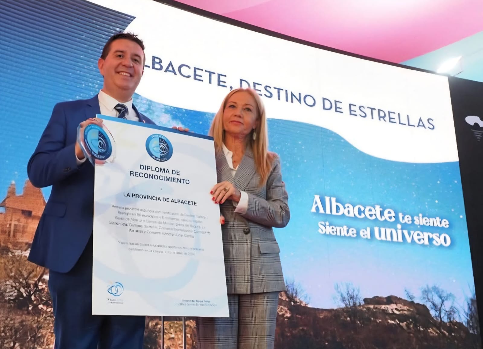 Imagen de archivo Certificación Starlight para la provincia de Albacete
