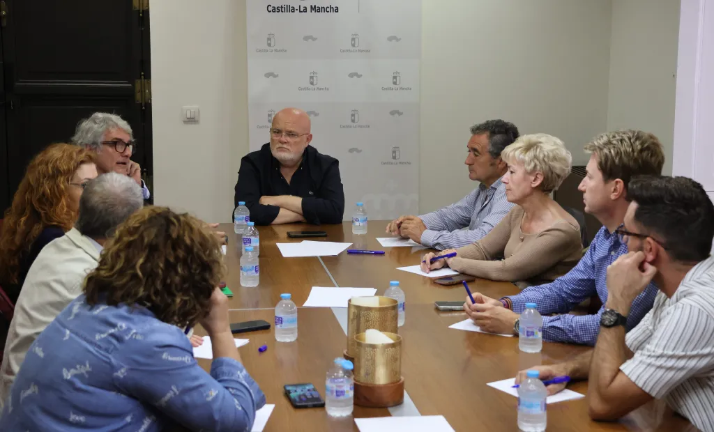 Un momento de la reunión en Casa Perona madrigueras